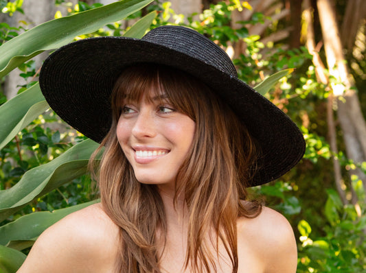 Sola — Milan Straw Open Crown Hat