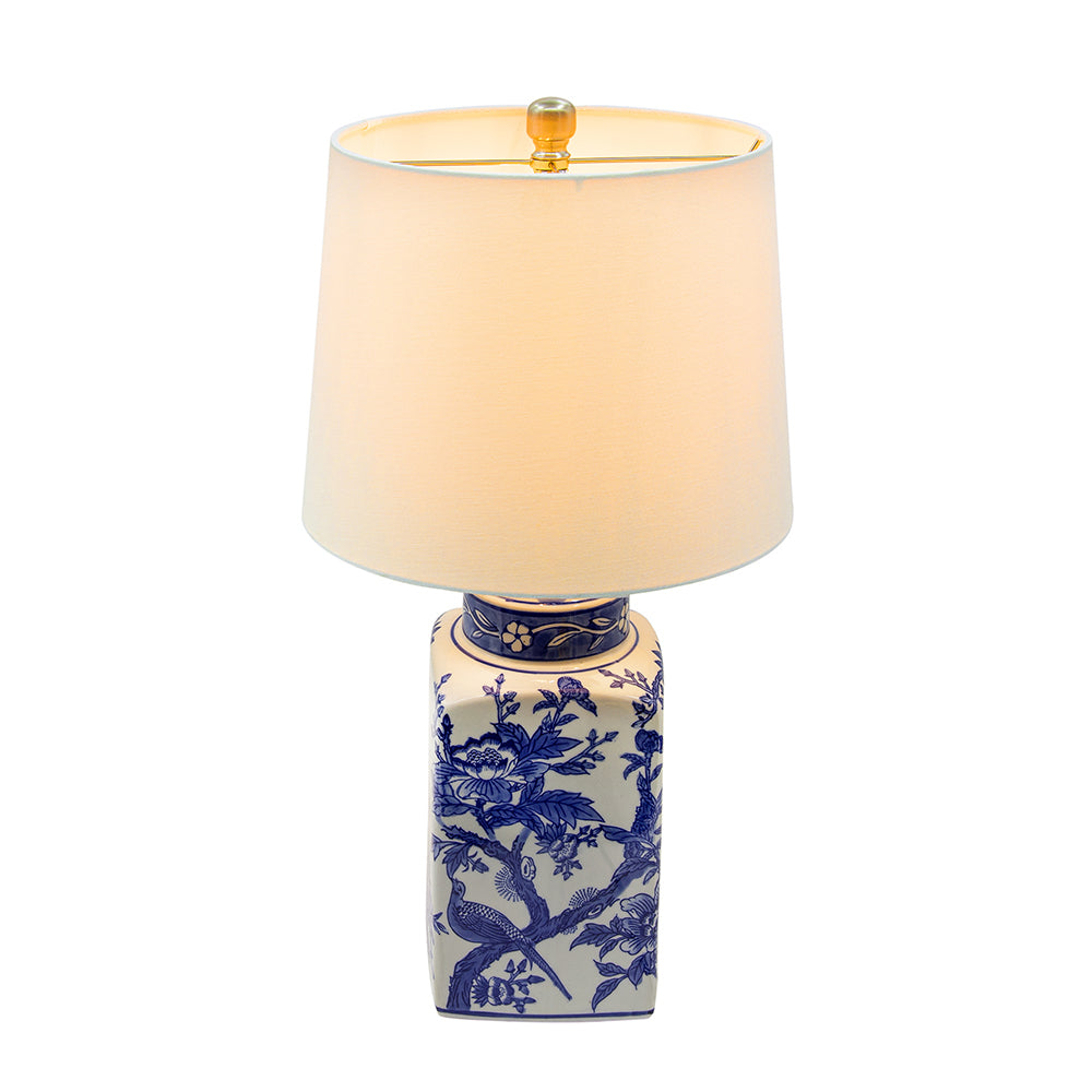 Harbor Blue Porcelain Table Lamp