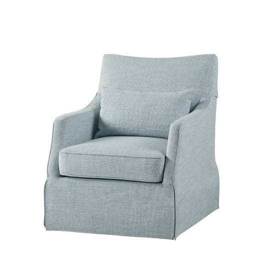 The London Skirted Swivel Chair