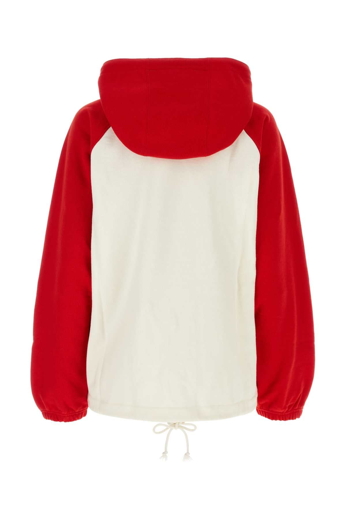 Gucci Two-Tone Oversized Cotton Sweatshirt