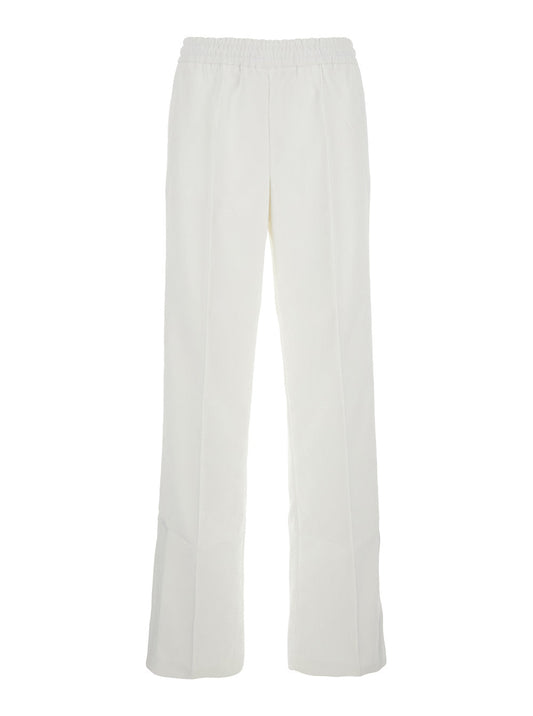 Gucci White Relaxed-Fit Tech Fabric Pants
