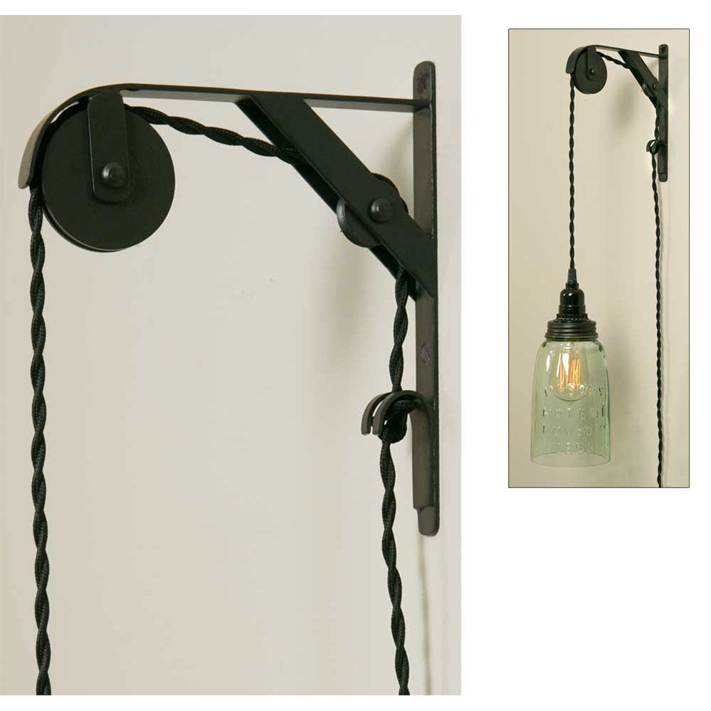 Double Sheave Bracket Pendant Pulley