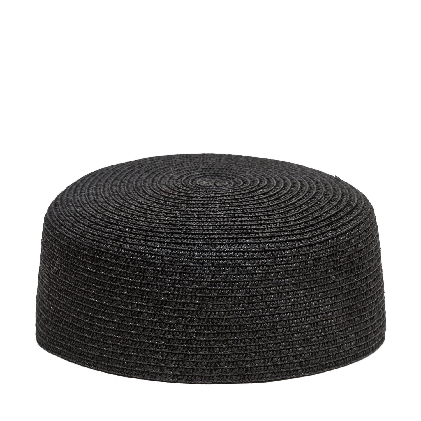 Hartym Double Chain Hat in Black