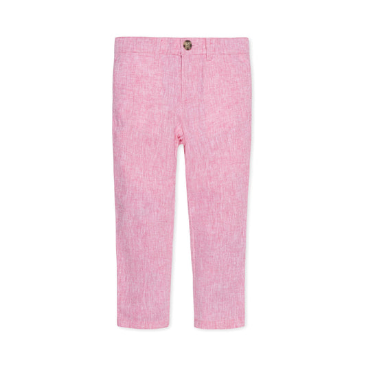 Organic Linen/Cotton Pink Suit Pant
