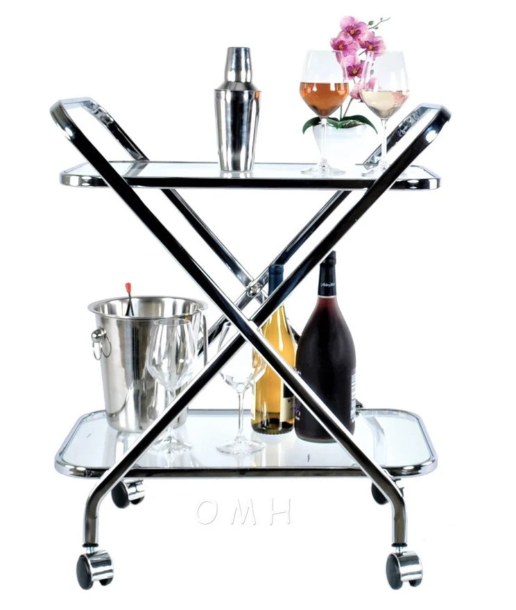 The Beaumont X-Frame Bar Cart