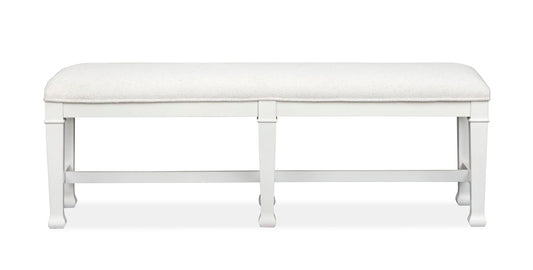 Kingston - Bench - Whisper White And Cerused Nutmeg