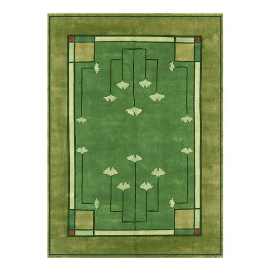 The Willowmere Arts & Crafts Botanical Rug
