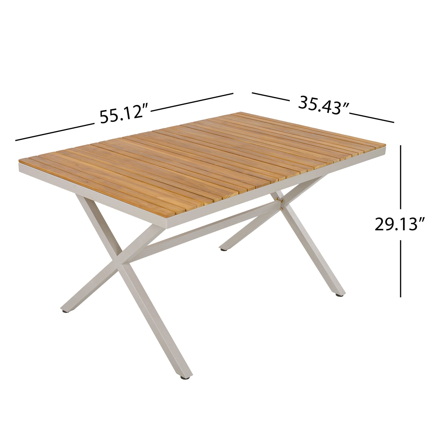The Hawthorne Teak Outdoor Dining Collection