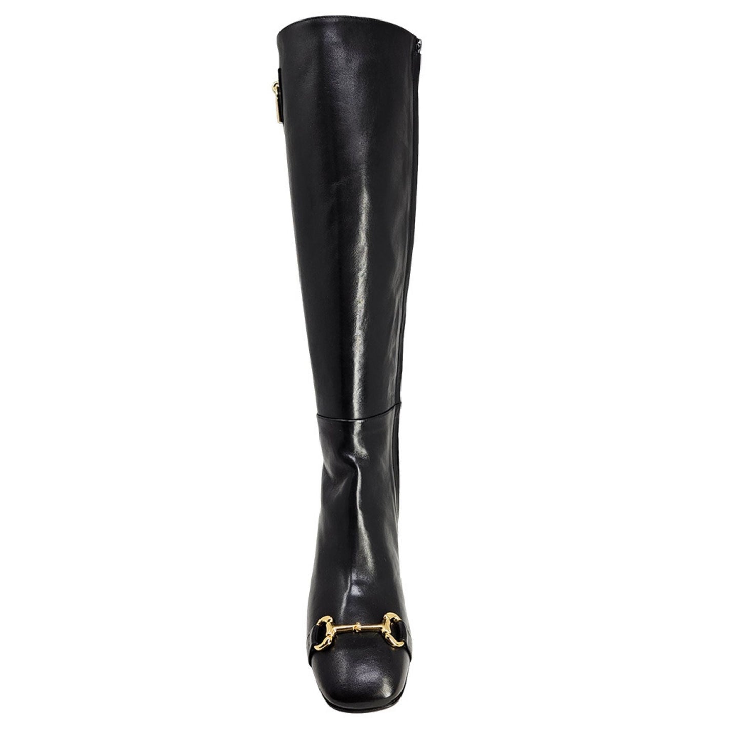 Black Tall Lock Boot