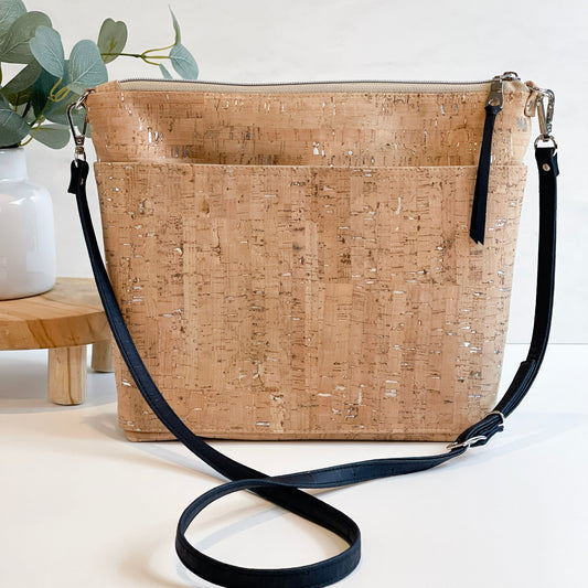 VISIONARY cross body bag | SILVER