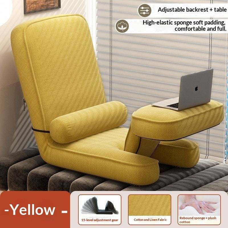 Lazy Sofa Tatami Small Apartment Folding Chair Single Backrest Chair Balcony Sofa Chair