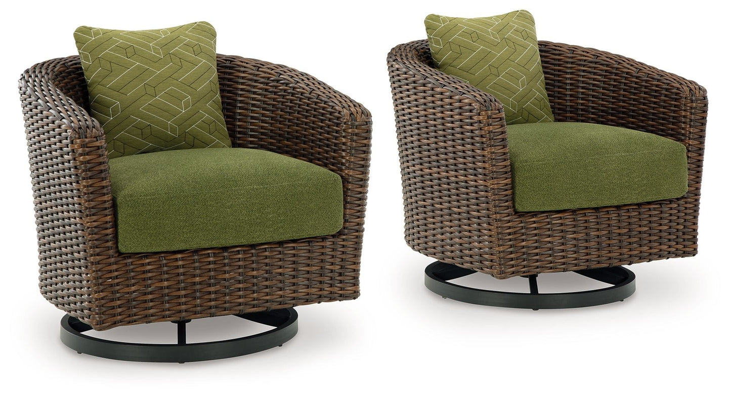 The Horizon Garden Swivel Lounge Chair
