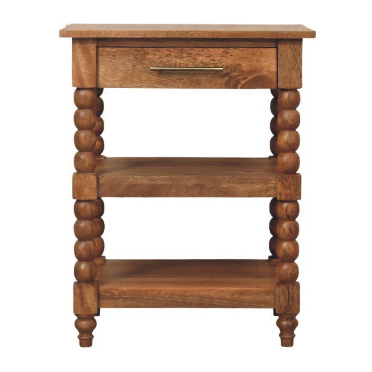 Heritage Barley Twist Solid Wood Side Table