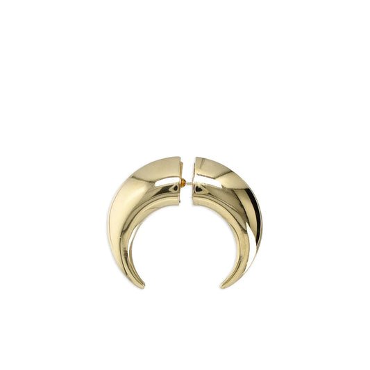 Marine Serre Gold Earrings Women