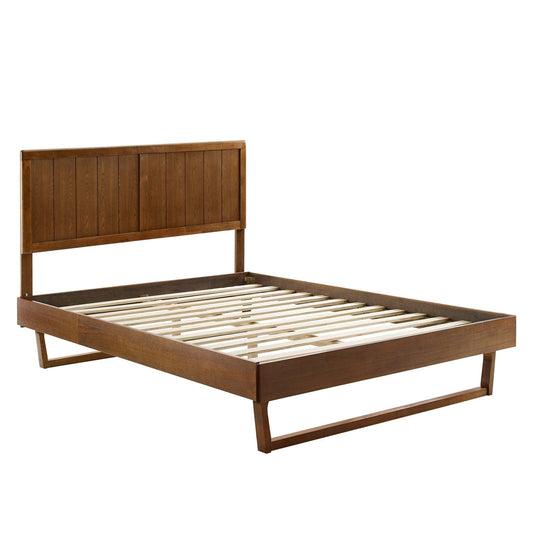 Alana Wood King Platform Bed With Angular Frame by Modway