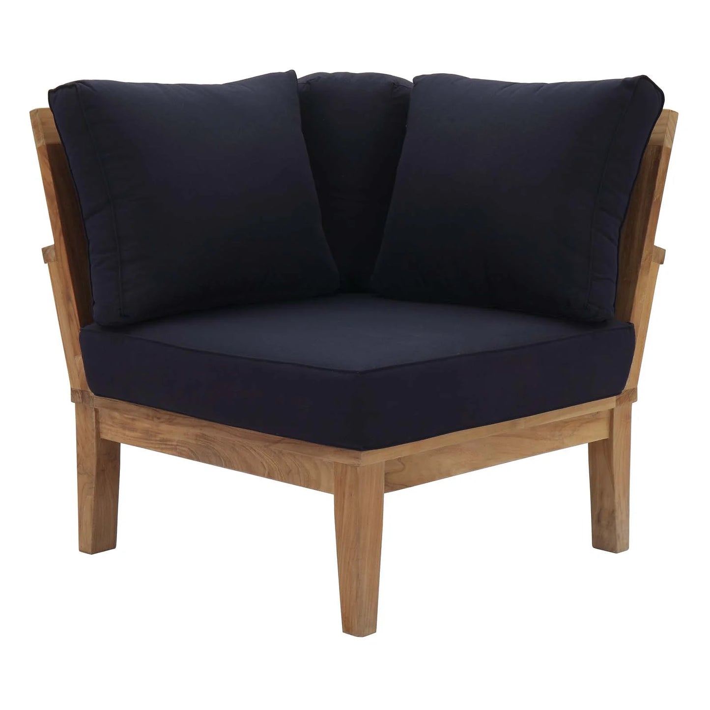 Seabrook Outdoor Teak Corner Chair
