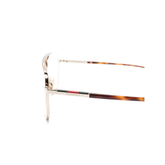 Gucci Gold Glasses & Frames Men