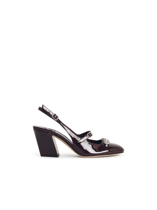 Jimmy Choo Belinda Crystal Slingback Heels