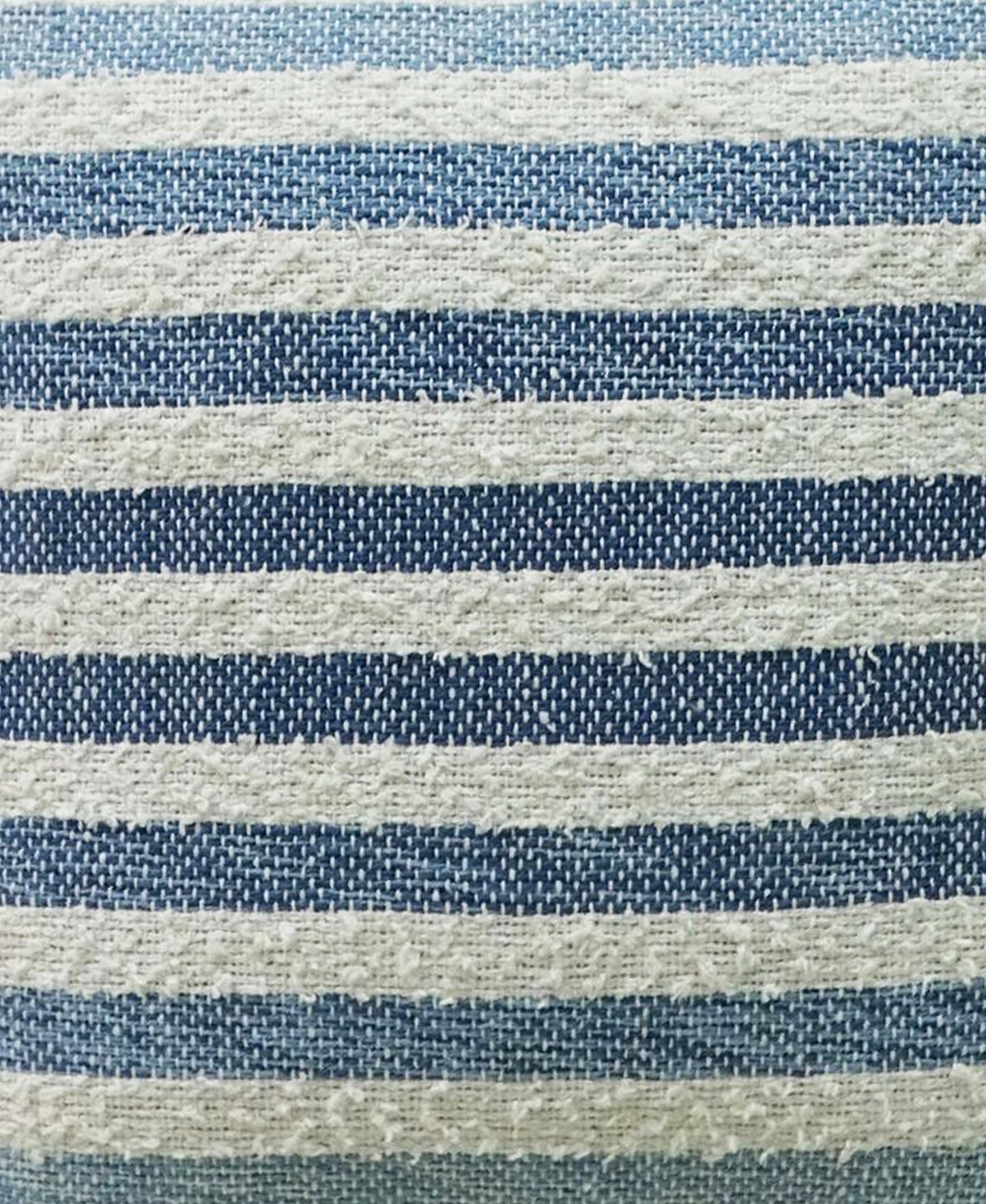 The Vibhsa Ombre Textured Stripe Cotton Throw Pillow