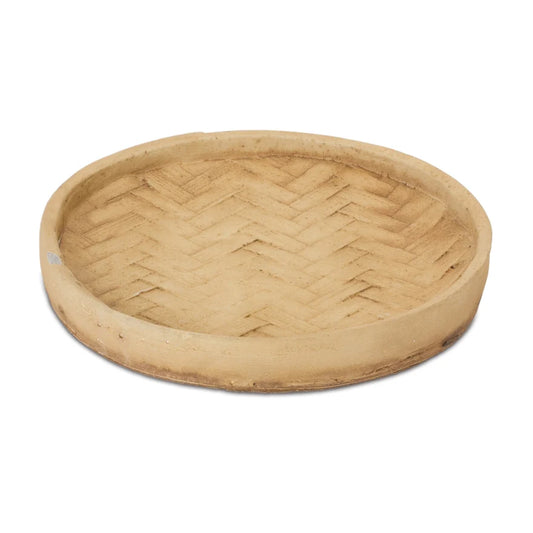 The Woven Stone Cement Tray Set