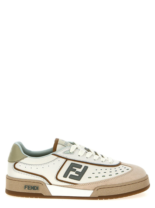 Women’s Fendi Match Lace-Up Sneakers