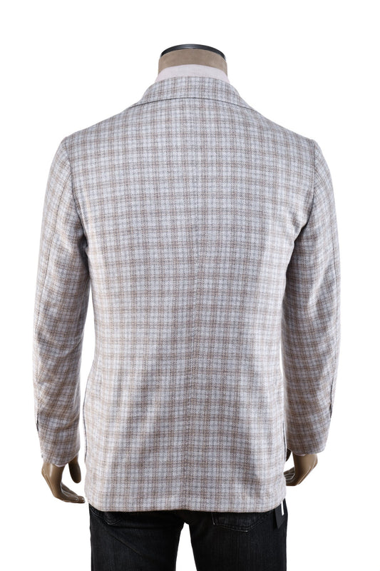 Sartorio Checked Cashmere Sport Jacket