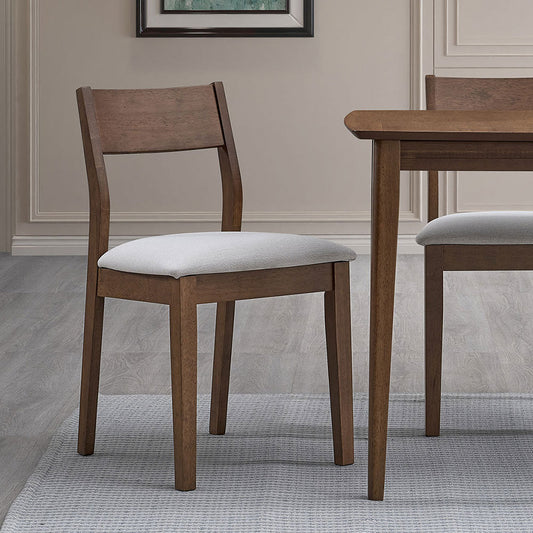 ACTU 59” Modern Dining Table Set for Small Spaces (Seats 4–6, Solid Wood)
