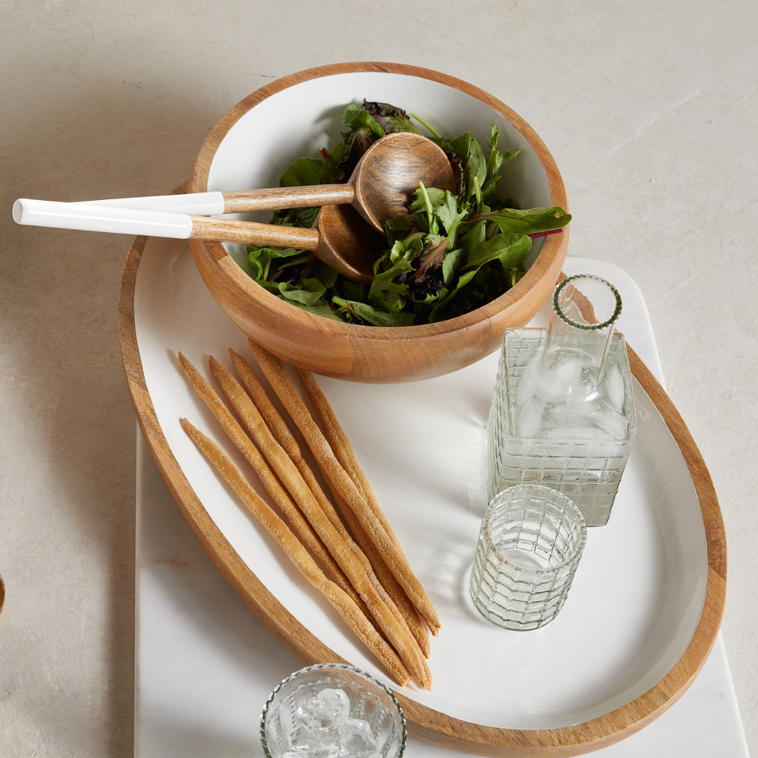 Madras Curva Footed Bowl, Medium