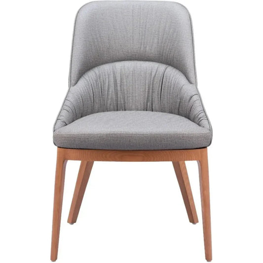 Ayr Fabric Armless Dining Chair 2PC