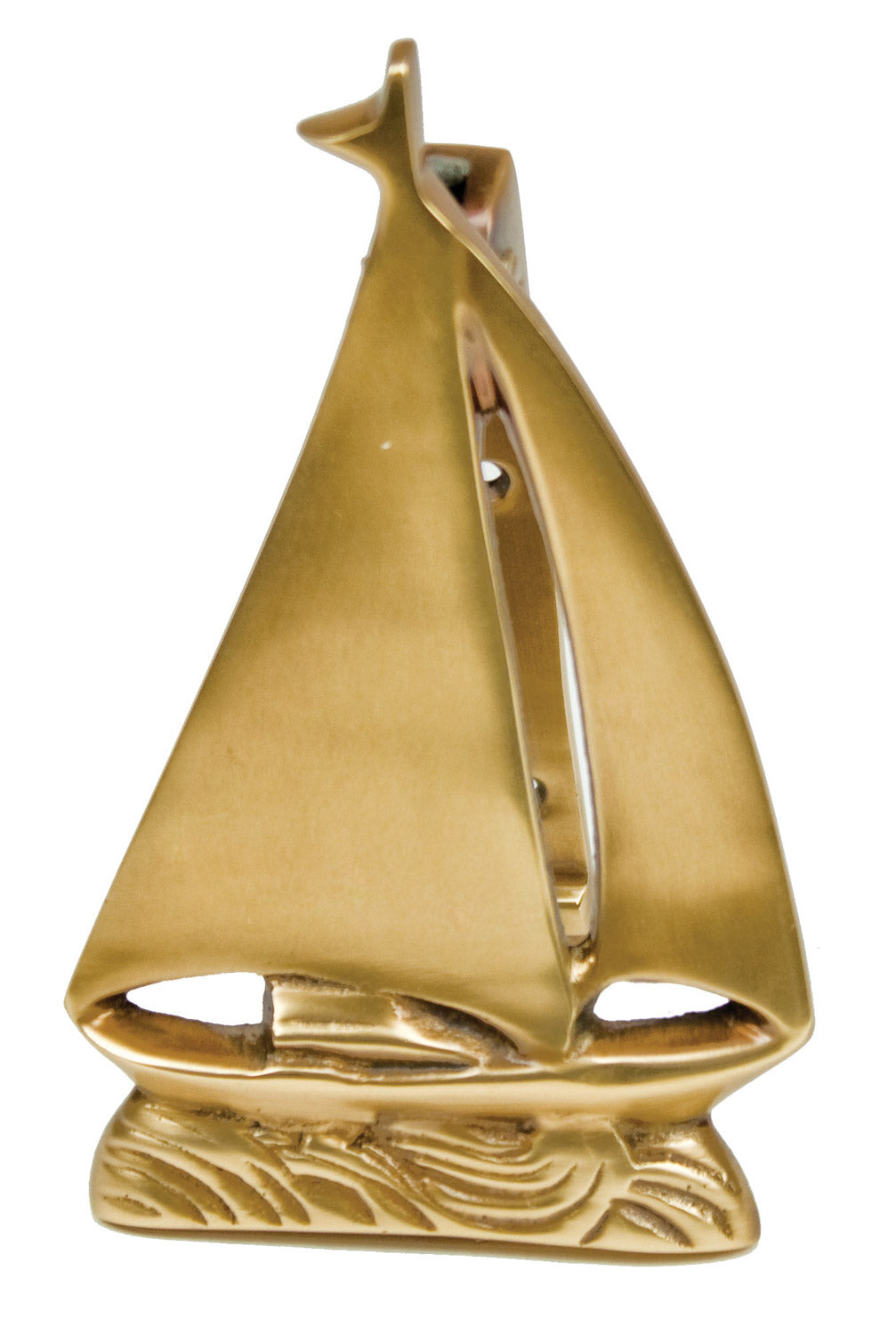 Brass Sailboat Door Knocker