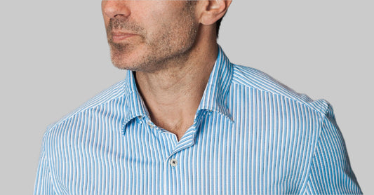 Hansen Stripe Long Sleeve Tech Shirt