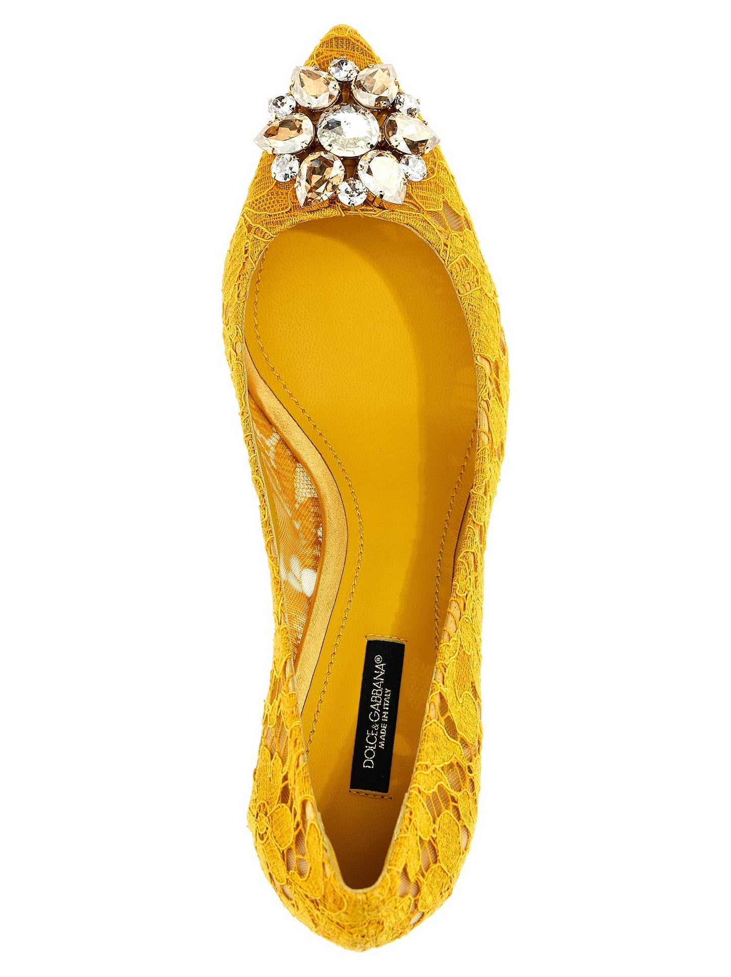 Dolce & Gabbana Bellucci Crystal Lace Pumps