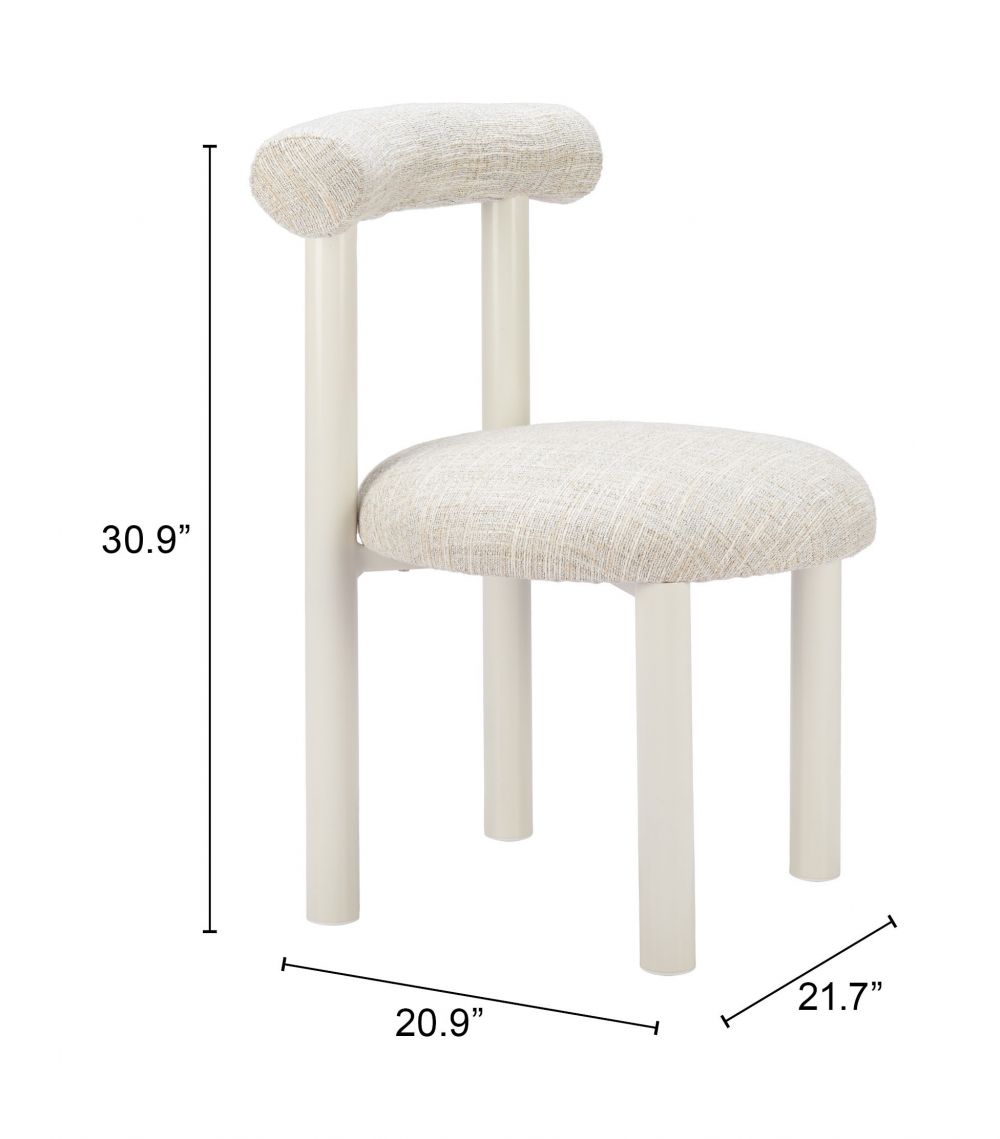 Ceres Fabric Outdoor Dining Chair