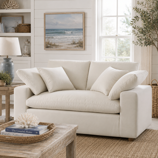 Seabrook Down-Filled Oversized Loveseat
