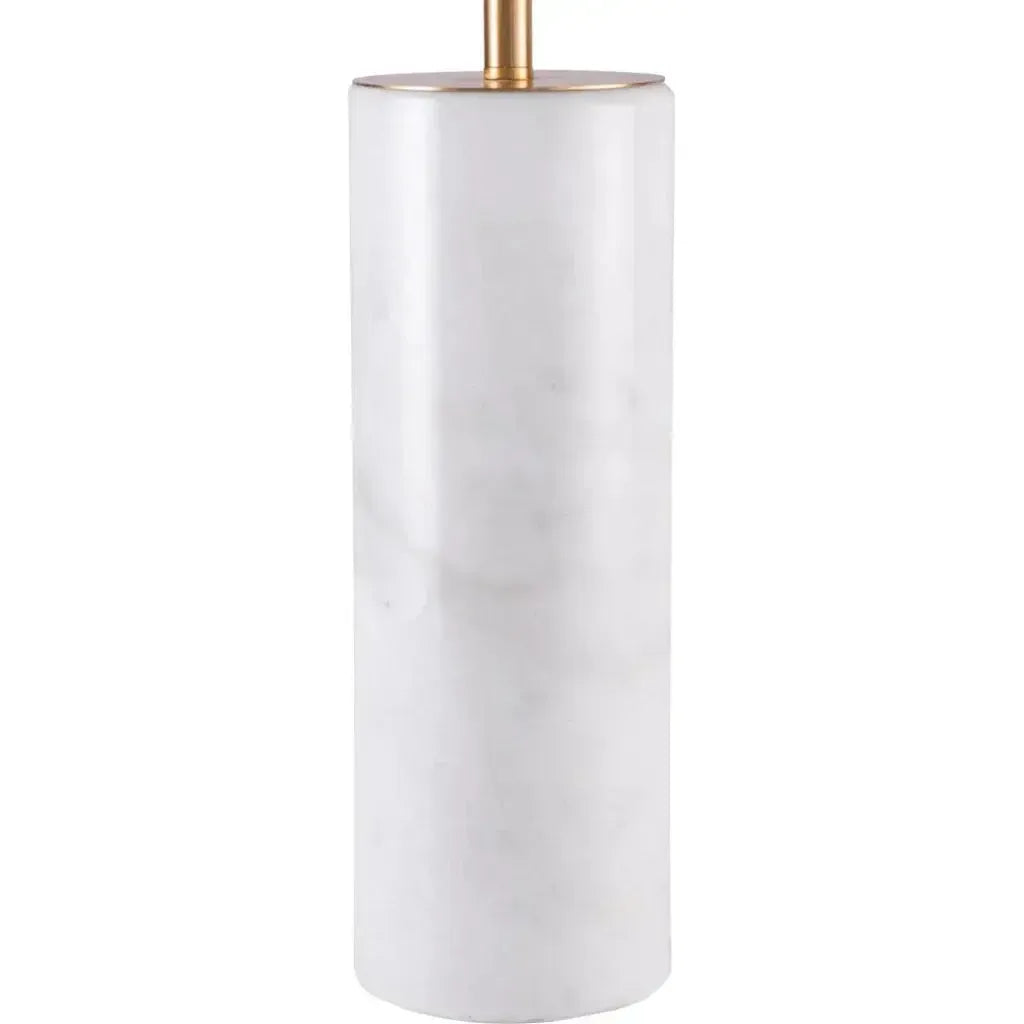 Ciara Table Lamp Beige & White