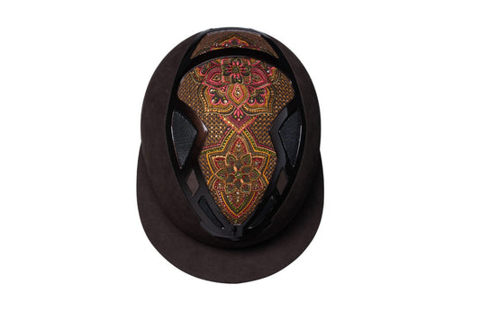 Suomy Apex Riding Helmet – Damask Brown (Lady)