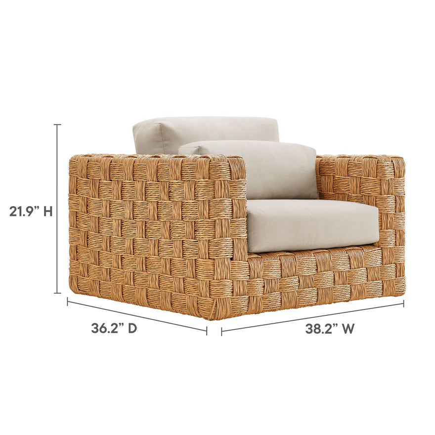 The Garden Pavilion Wicker Armchair