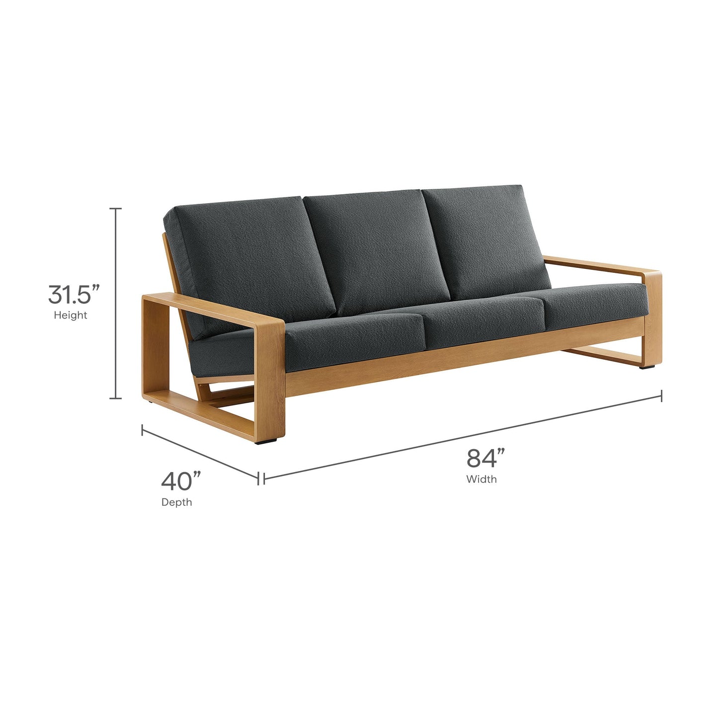 The Alderwood Indoor–Outdoor Sofa