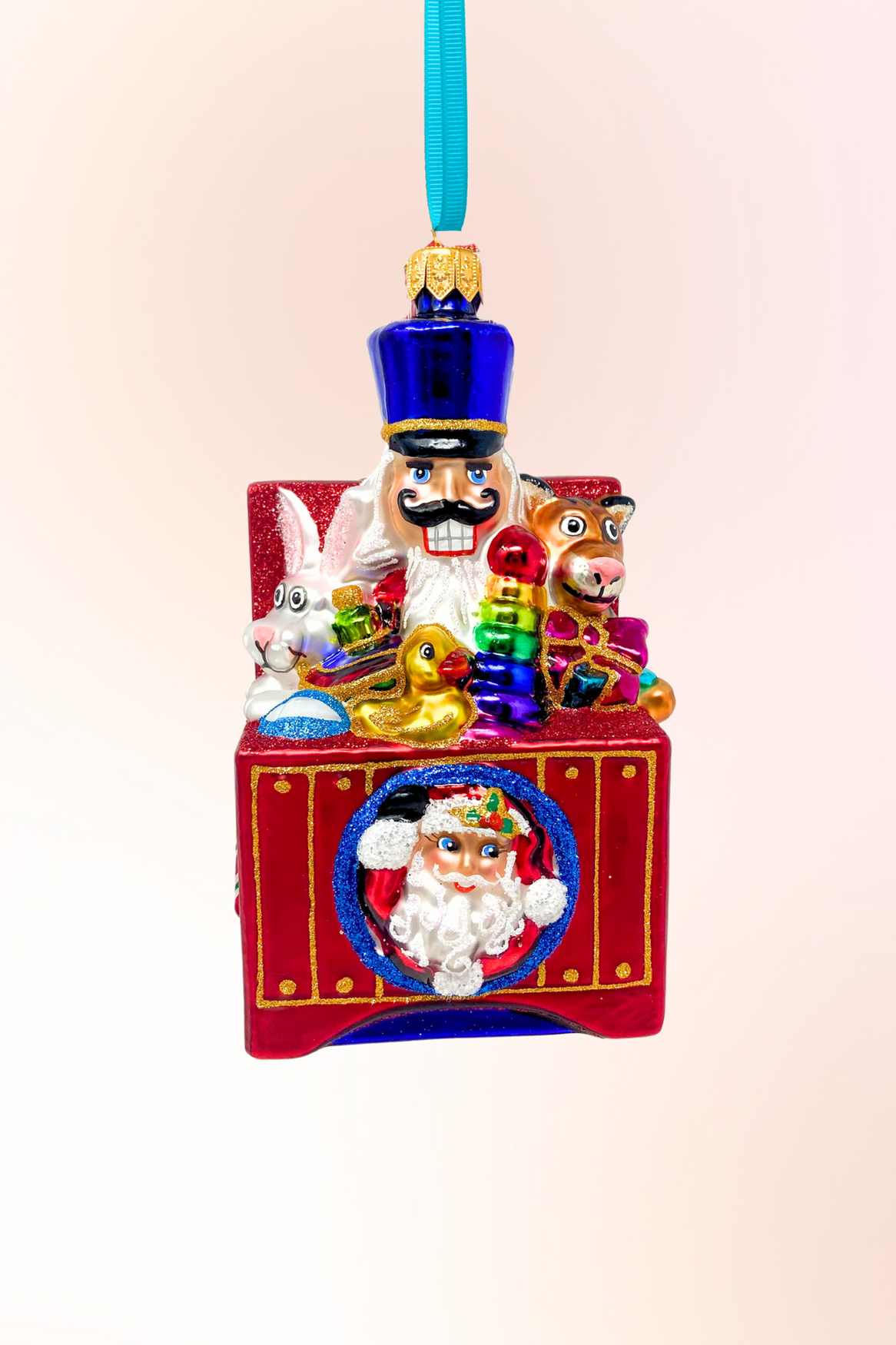 Erik's Toy Box Polish Glass Christmas Ornament