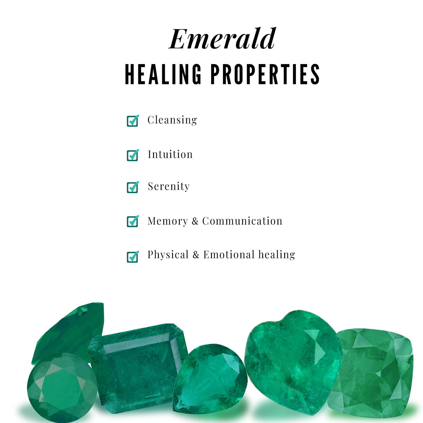 Minimal Emerald Drop Earring for Tragus Piercing