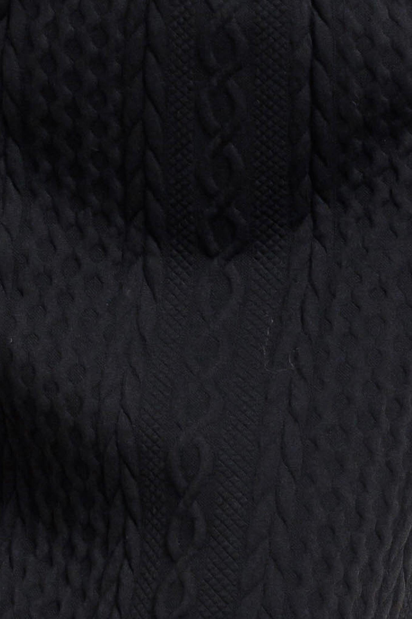 URBAN LUXE COMMAND KNIT MIDI SKIRT