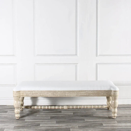 Flamenca Fabric Bedroom Bench