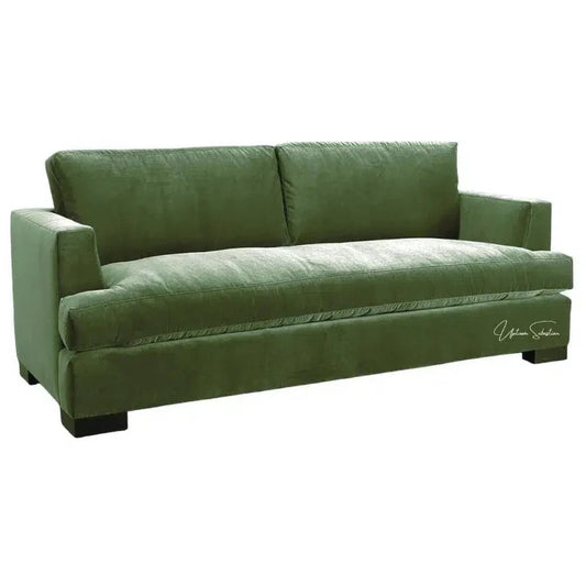 Floridian Fun - Tropical Hand Leather Couch