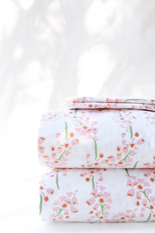 Foxglove Flat Sheet