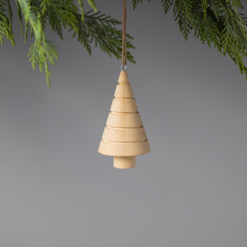Pine Lines Tree Ornament