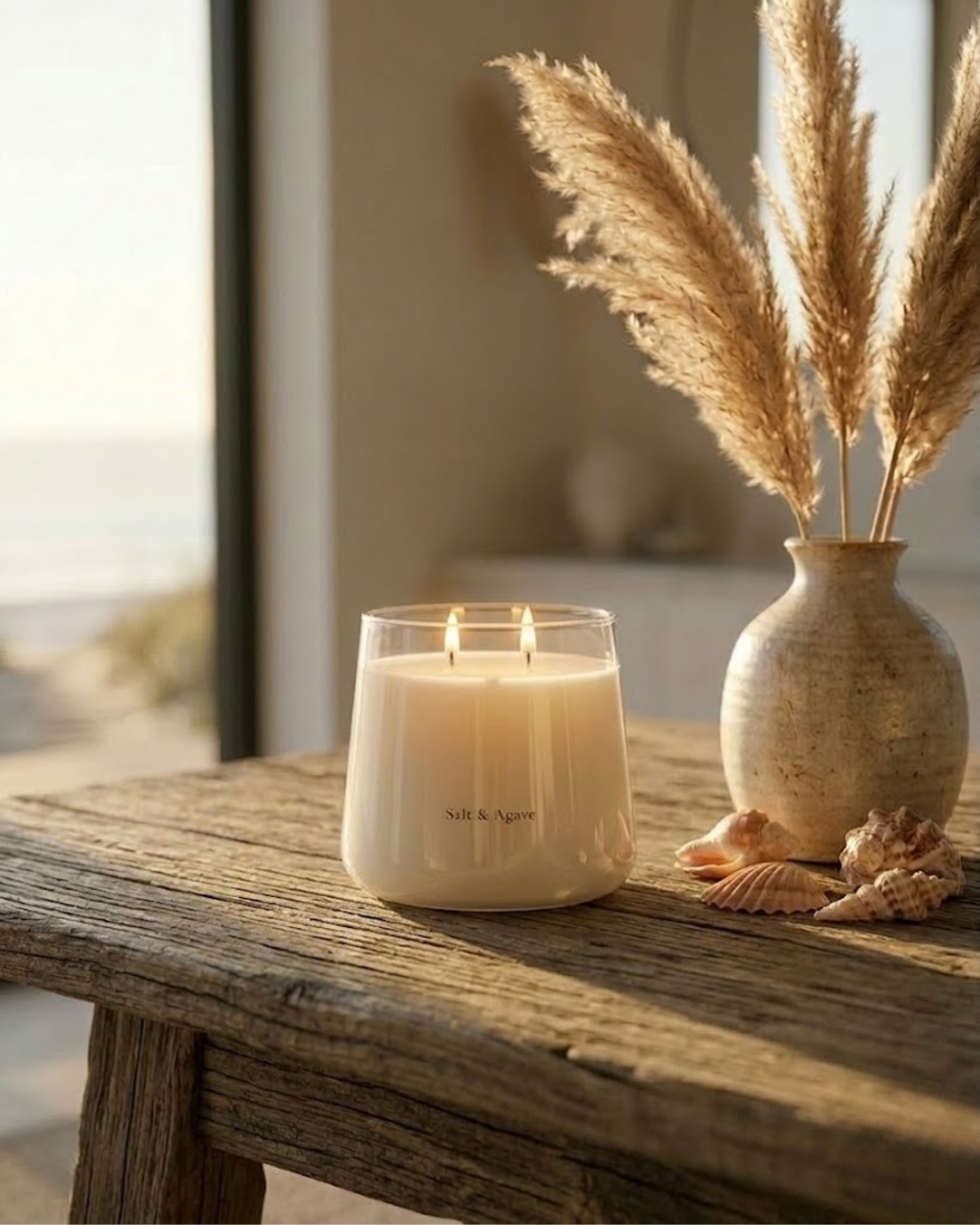 Salt & Agave Candle
