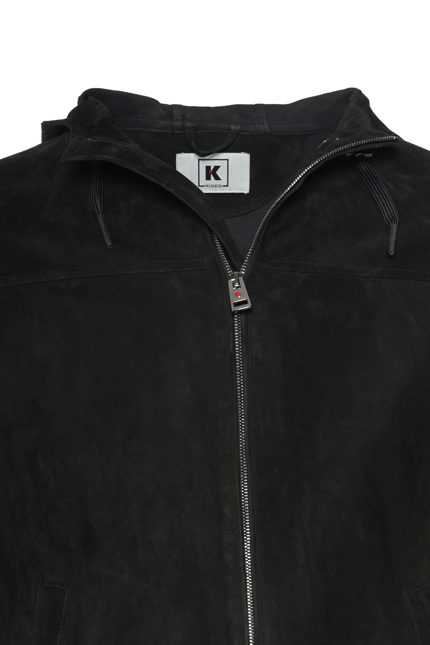 Kired Olek 1 Lambskin Hooded Zip-Up Light-Jacket