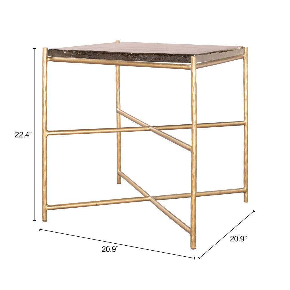 Kove Iron Frame Side Table