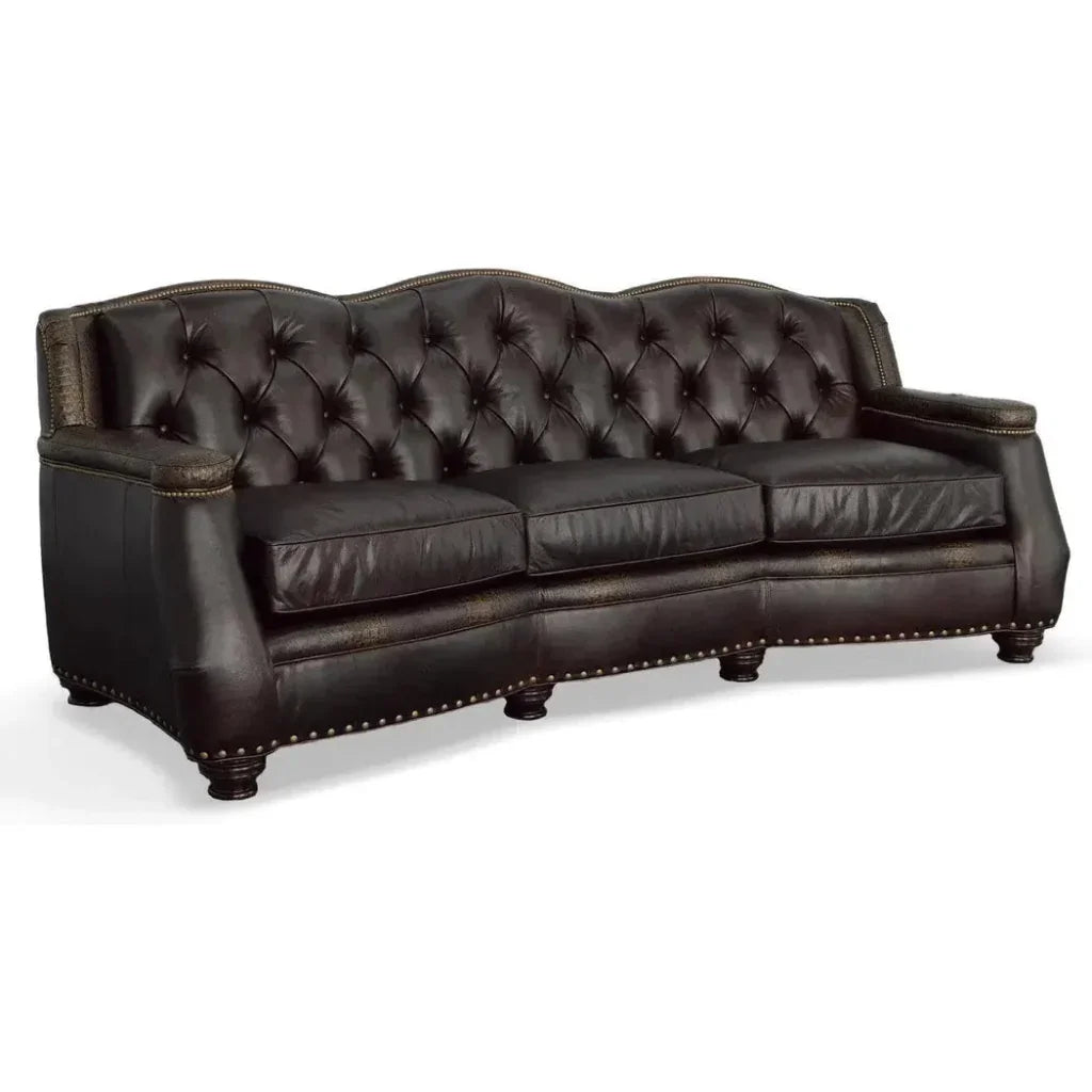 Liberate with Liberty - Custom Leather Sofa