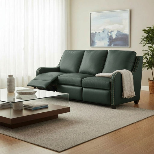 Luxora Luxury Power Motion Leather Sofa